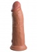 King Cock - 8" Elite 仿真陰莖 - 焦糖色 照片
