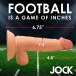 Jock - 欖球員Frank 的 6.75" 仿真陽具配睪丸 - 肉色 照片-10