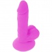 Diversia - Flexible Vibro Dildo 17cm - Purple photo-4