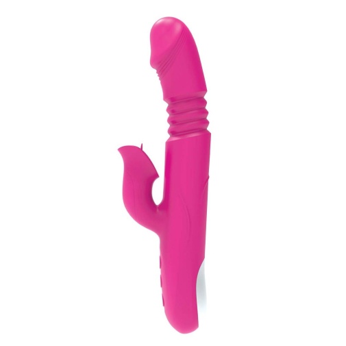 Nasstoys - Passion Heat Thrusting Rabbit Vibrator - Pink photo