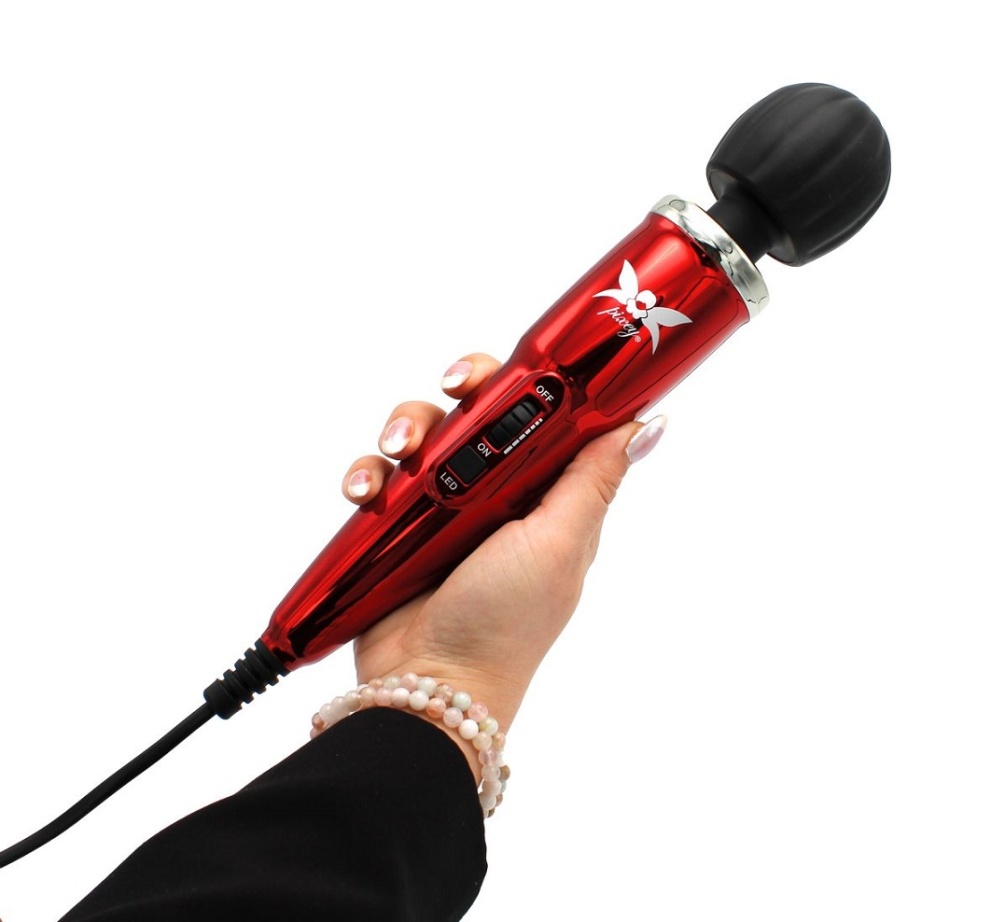 Experience unparalleled pleasure and relaxation with the Pix... Pixey - Silence Massager - Cherry photo-2