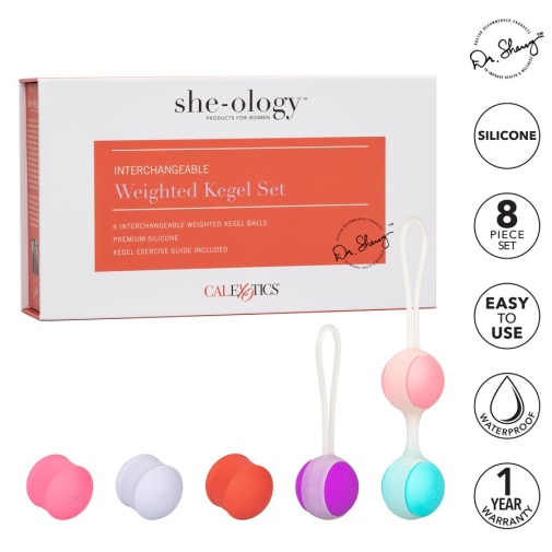 CEN - She-ology 6件增重法碼收陰球套裝 照片