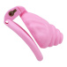 FAAK - Shell Resin Chastity Cage - Pink photo-6