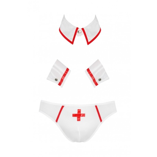 Passion - Gregory Doctor Set - White - S/M photo