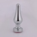 MT - Anal Plug 114x38mm - Silver photo-2