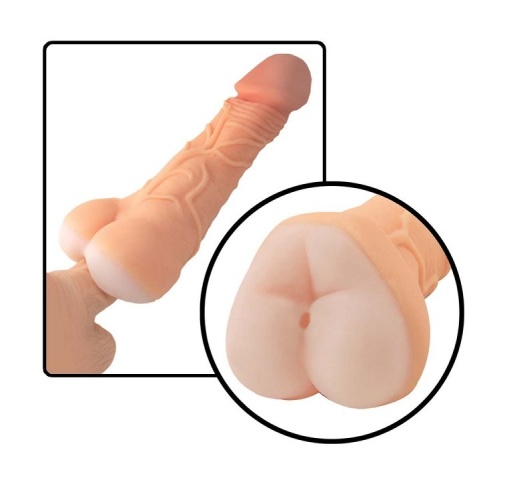 Nasstoys - RealCocks 仿真假陽具屁股飛機杯 三合一自慰器 照片