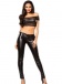 Allure - Faux Leather Skinny Leg - Black - S photo