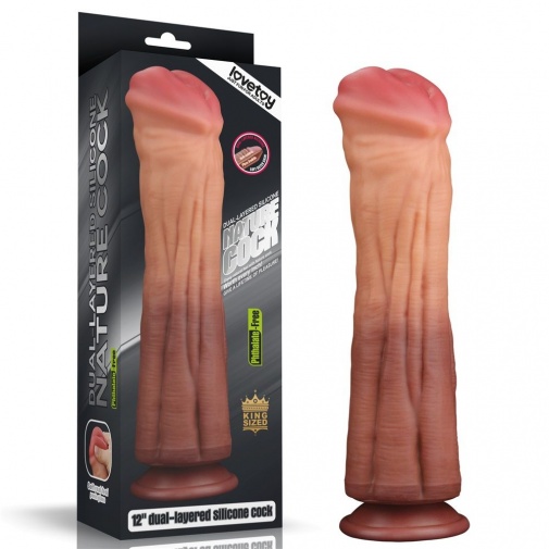 Lovetoy - 12'' Dual Layered King Sized Cock photo