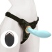 Erokay - 5.5" Vibro Strap-On Harness - Blue photo