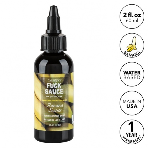 CEN - Fuck Sauce Banana Water-Based Lube - 60ml photo