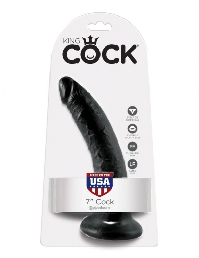 King Cock - Cock 7″ - Black photo