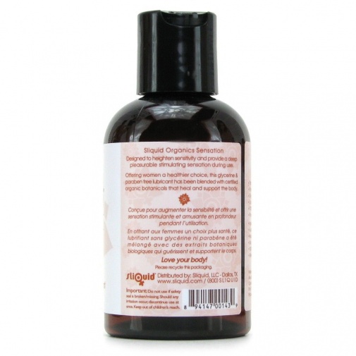Sliquid - Organics Sensation - 125ml photo