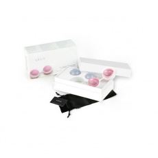 Lelo - Luna Mini 迷你收陰球 - 粉紅色/粉藍色 照片
