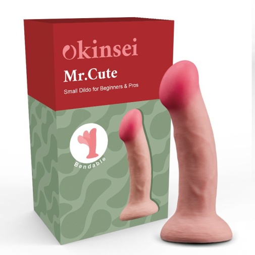 Okinsei - 5.5" Mr.Cute 假陽具 - 肉色 照片