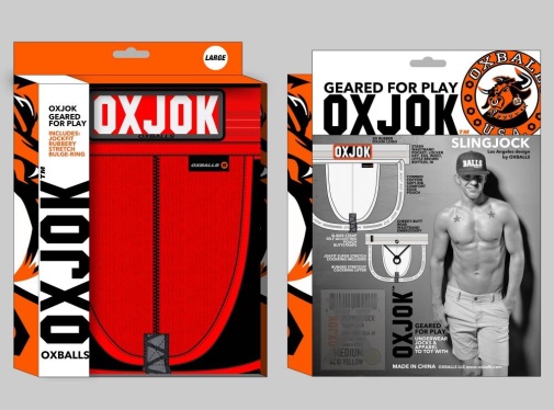 Oxjok - Slingjock w Ring - Red Hot - S photo
