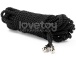 Lovetoy 叛逆的操控師 絲質光滑束縛繩 10米 - 黑色 照片-8