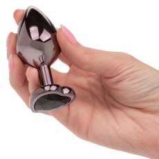 CEN - Jewel Heart Plug L - Black photo