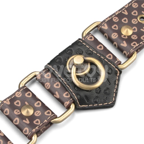 Lovetoy - Rebellion Reign Hand Cuffs - Black photo
