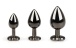 MT - Heart Anal Plug M-size - Gunmetal photo-2