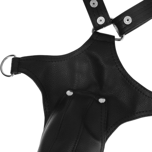 Fetish Submissive - Jock Strap 男性運動背帶束帶 - 黑色 照片