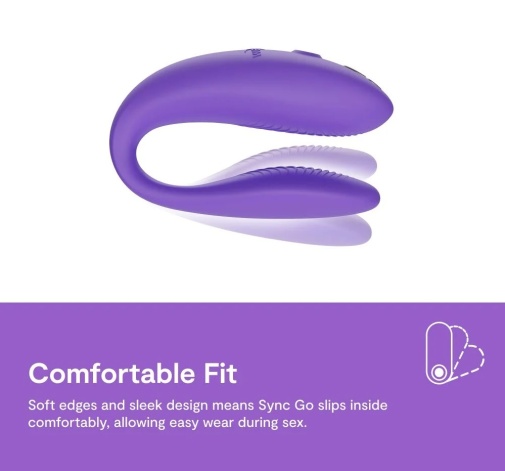We-Vibe - Sync Go 情侶共用震動器 - 淺紫色 照片