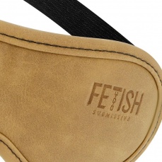 Fetish Submissive - 純素皮革眼罩 II - 肉色 照片