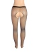 Ohyeah - Rhinestone Pantyhose - Black - XL photo-9