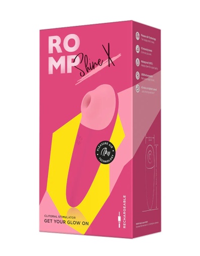 Romp - Shine X 陰蒂吸啜器 - 粉紅色 照片