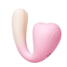 Erocome - 靈動萌象 搖震雙重震動器 - 黃色 照片