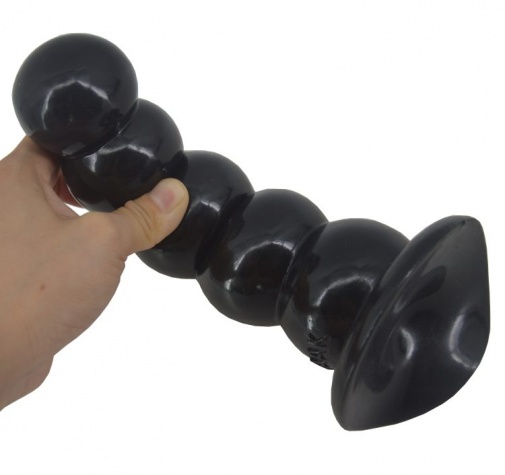 FAAK - Beads Anal Plug - Black photo