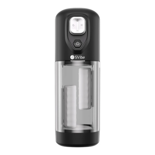 SVibe - Ikon Volt 加熱摩擦震動自慰器 - 黑色 照片