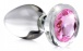 Booty Sparks - Gem Glass Anal Plug L-size - Pink photo