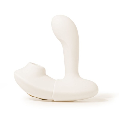 Nomi Tang - Night Fever 2in1 Vibrator - Ivory White photo