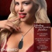 Charmed - 10X Vibro Teardrop Necklace - Black photo-4