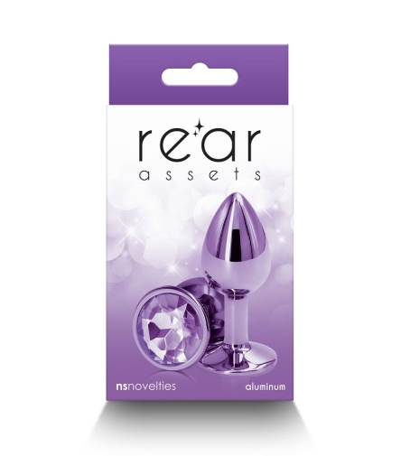 NS Novelties - Rear Assets Anal Plug S - Purple photo