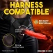 Creature Cocks - Ramming Hound Thrusting Dildo - Black/Red photo-9
