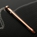 Charmed - 7X Vibro Necklace - Rose Gold photo-5