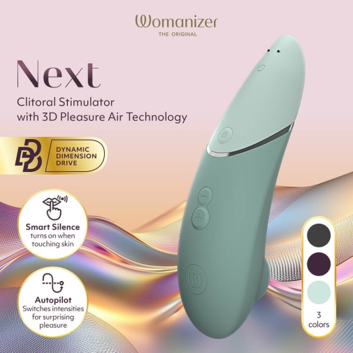 Womanizer - Next 陰蒂吸啜器 - 淡綠色 照片