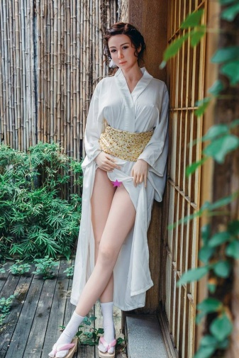 Keiko Japanese Realistic Sex Doll, Big Breasts, Ultra Soft Silicone 172 cm (5’6 ft) photo