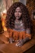 Takiyah Ebony Curvy Realistic Sex Doll, Black Skin, Soft Silicone 156 cm (5'1 ft) photo-6