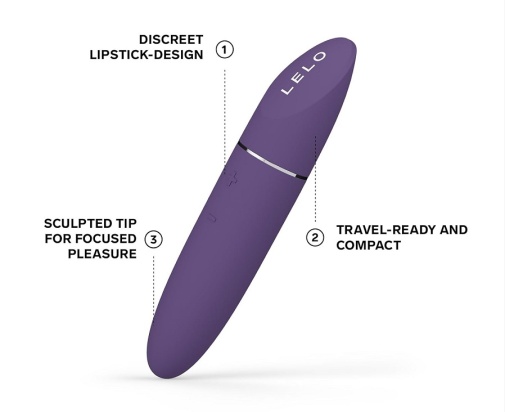 Lelo - Mia 3 口红陰蒂震動器 - 粉紫 照片