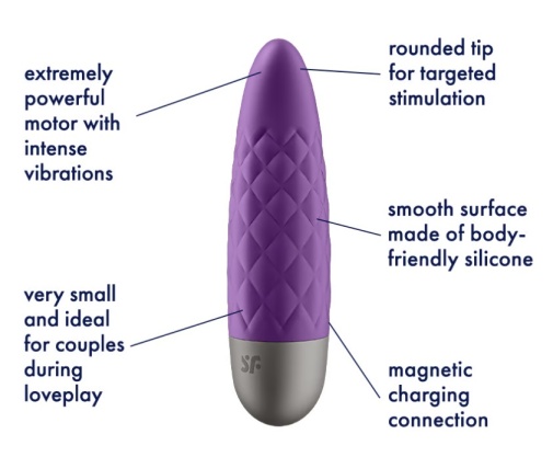 Satisfyer - Ultra Power Bullet 5 - Violet photo