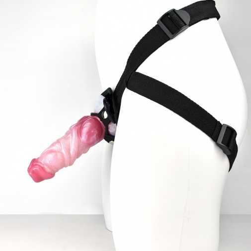 FAAK - Demon Wolf Randy Strap-On - Rosy photo