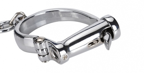 MT - Old Style Darby Handcuffs - Silver photo