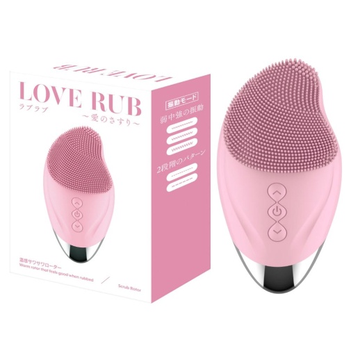 T-Best - Love Rub 愛的摩擦 溫感密集點點震動器 - 粉紅色 照片