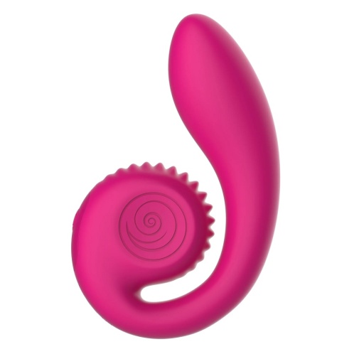 SVibe - 蝸牛系列 Gizi Lite 迷你雙頭震動器 - 紅色 照片