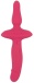 Couple Choise - 2in1 Vibrator w Butt Plug - Pink photo-4