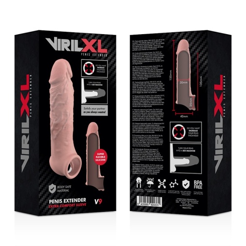 VirilXL - V9 陰莖延長器 - 肉色 照片