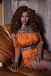 Takiyah Ebony Curvy Realistic Sex Doll, Black Skin, Soft Silicone 156 cm (5'1 ft) photo-5