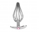 MT - Hollow Anal Plug M - Silver photo-2
